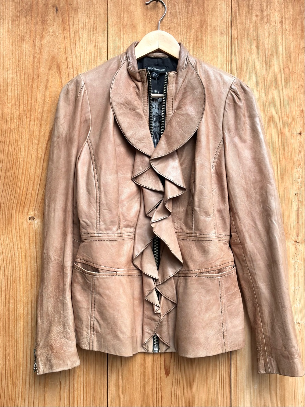 Royal Underground Leather Jacket Sz Medium
